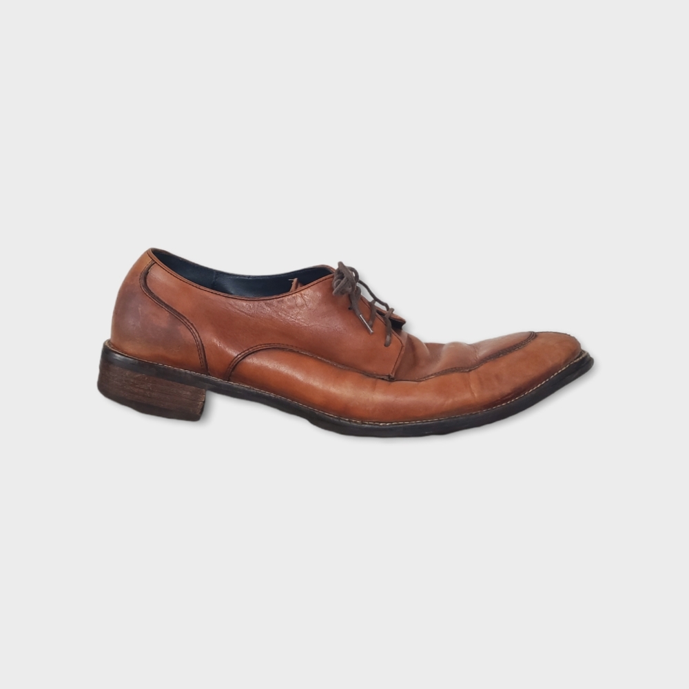 Cole Haan Mens 12M Grand OS Leather Lenox Hill Split Toe Oxfords - Picture 3 of 15